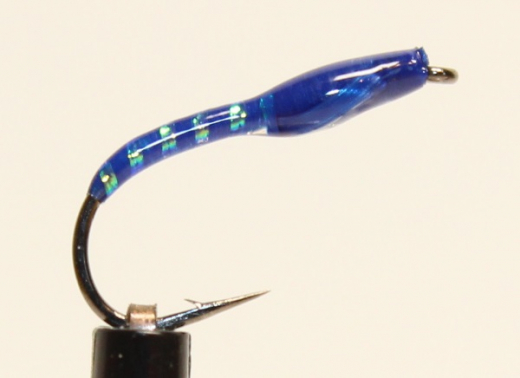 Nymphe Nr. 117 - "Blau-Pearl-Blau"