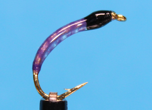 Nymphe Nr. 07B - "Hellviolett-Hellviolett-Schwarz"