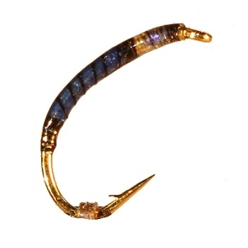 Nymphe Nr. 40 - "Dunkelblau Pearl"