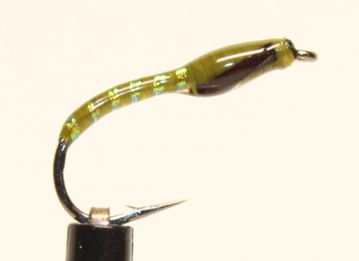 Nymphe Nr. 100 - "Oliv-Pearl-Braun"