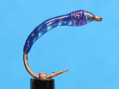 Nymphe Nr. 162 - "Blau viopearl"