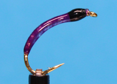Nymphe Nr. 06B - "Dunkelviolett-Dunkelviolett-Schwarz"