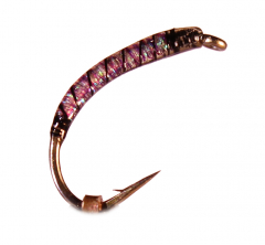 Nymphe Nr. 47 - "Violett Pearl Glitter"